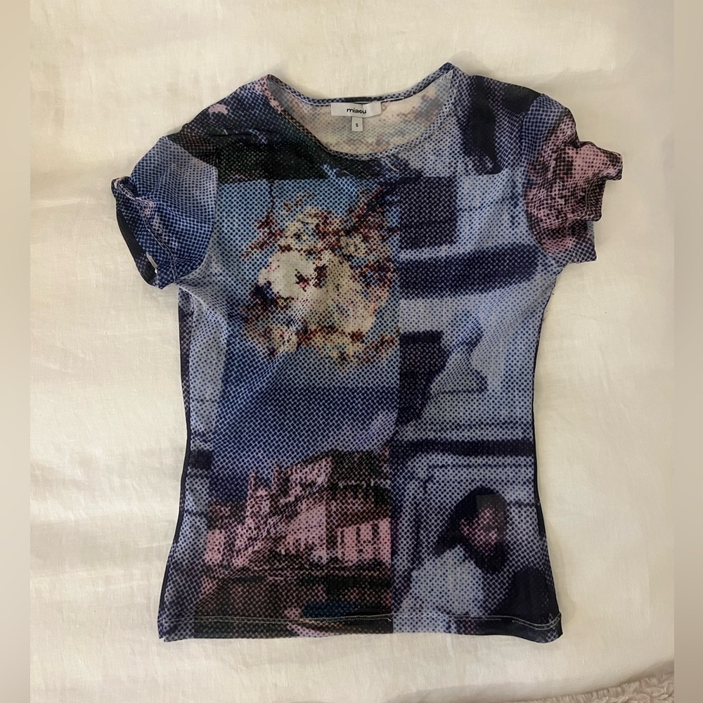 Miaou mesh tshirt size small!!